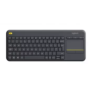 LOGITECH draadloos touch-toetsenbord K400 Plus - zwart - Qwerty UK