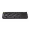 LOGITECH draadloos touch-toetsenbord K400 Plus - zwart - Qwerty UK
