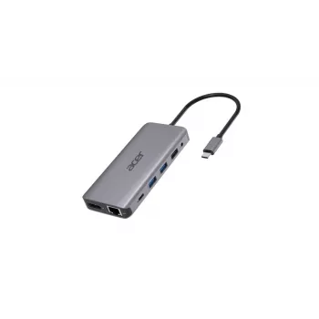 ACER 12in1 Type C dongle zilver