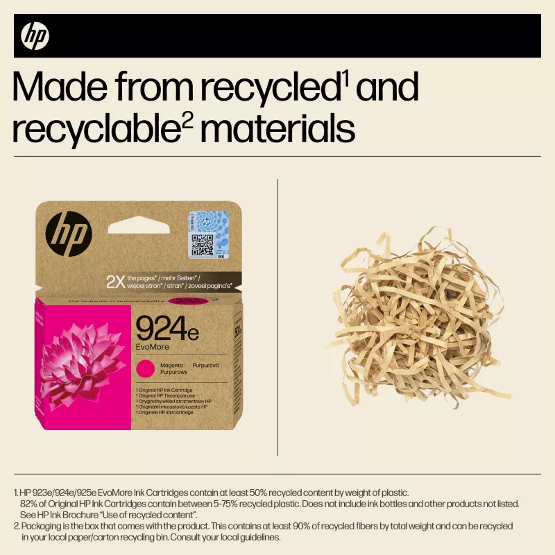 HP 924e EvoMore magenta originele inktcartridge