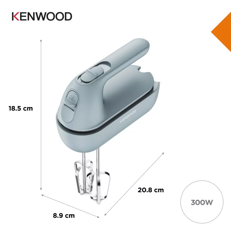 Kenwood HMP40.000GY Handmixer 350 W Blauw