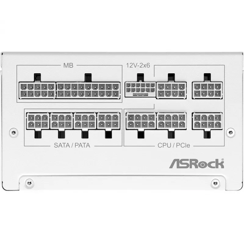 ASROCK Steel Legend SL-850G 850 W 80+ Gold witte ATX-voeding