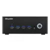Shuttle Nano PC NT10H5, Intel Core Ultra 5 125H, Intel Arc Graphics, 2xHDMI, 2xUSB 4.0 (DP), 2x2,5Gbit LAN, incl. VESA 24/7 continu gebruik