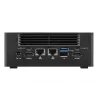 Shuttle Nano PC NT10H5, Intel Core Ultra 5 125H, Intel Arc Graphics, 2xHDMI, 2xUSB 4.0 (DP), 2x2,5Gbit LAN, incl. VESA 24/7 continu gebruik