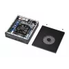 Shuttle Slim AI PC DN11H5 Intel Core Ultra 5 125H, Intel Arc Graphics, 2xHDMI, 2x DP, 4x 2.5Gbit LAN, VESA, 24/7 continu gebruik