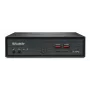 Shuttle Slim AI PC DN11H9 Intel Core Ultra 9 185H, Intel Arc Graphics, 2xHDMI, 2x DP, 4x 2,5 Gbit LAN, VESA, 24/7 continu gebruik