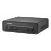 Shuttle Nano PC NE10N, Intel N 100, 1x HDMI, 1x DP, 6x USB, 1x LAN, ventilatorloos, 24/7 continu gebruik, incl. VESA