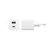 PanzerGlass empower™ by ® Turbo 35W oplader incl. USB-C + USB-A | EU-stekker | Silver White