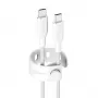 PanzerGlass empower™ by ® Racing 60W USB-C-naar-USB-C-kabel | USB 2.0 | 2 m | Zilverwit