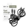 PanzerGlass empower™ by ® Racing 240W USB-C-naar-USB-C-kabel | USB 2.0 | 1,2 m | Space Black