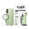PanzerGlass CARE by Flagship Case Transparant Urban Explorer zwart MagSafe iPhone 17 hoesje