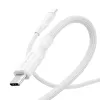 PanzerGlass empower™ by ® Racing 60W USB-C-naar-USB-C-kabel | USB 2.0 | 1,2 m | Zilverwit