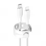 PanzerGlass empower™ by ® Racing 60W USB-C naar Lightning kabel | USB 2.0 | 1,2 m | Zilverwit