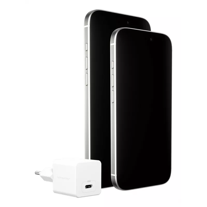 PanzerGlass empower™ by ® Turbo 30W oplader enkele USB-C | EU-stekker | zilverwit