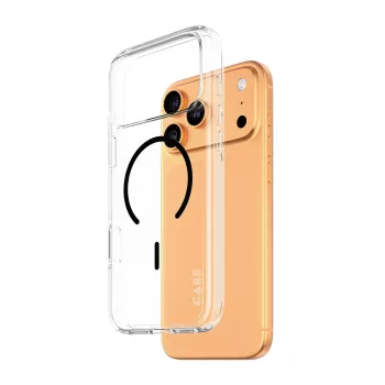 PanzerGlass CARE™ by ® Urban Explorer hoesje transparant met zwarte MagSafe iPhone 17 Pro Max
