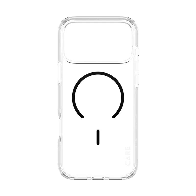 PanzerGlass CARE™ by ® Urban Explorer hoesje transparant met zwarte MagSafe iPhone 17 Pro Max