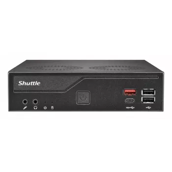 Computer Shuttle Barebone slim DH810 Intel SO-DDR5 zwart DH810 SHUTTLE