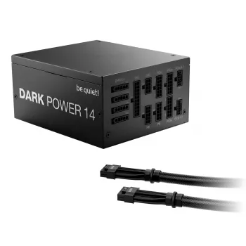 be quiet! Dark Power 14 1200 W - 80 Plus Titanium voeding 20+4 pin ATX ATX zwart
