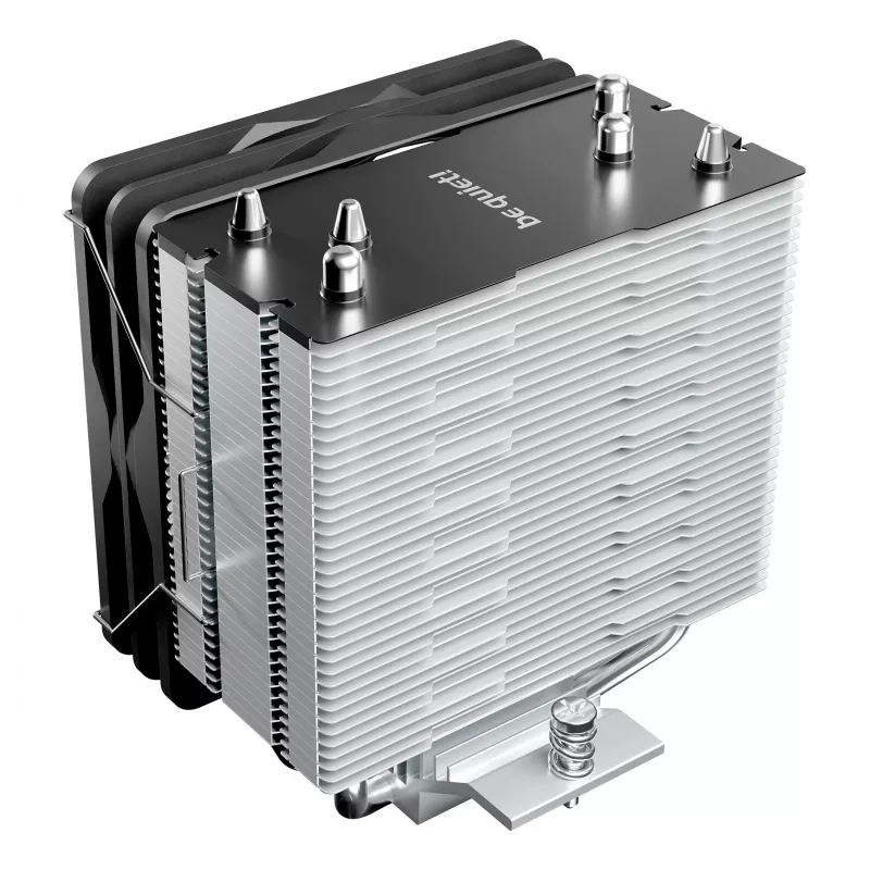 be quiet Pure Rock slim 3 processor luchtkoeler 10 cm zilver 1 stuk