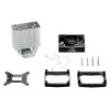be quiet Pure Rock slim 3 processor luchtkoeler 10 cm zilver 1 stuk