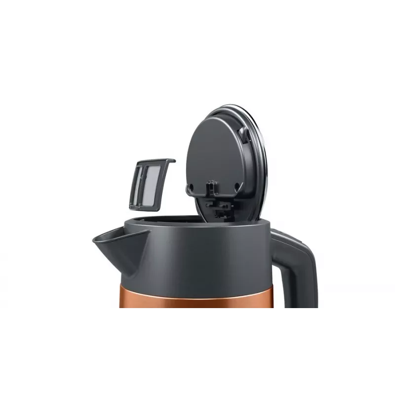 Bosch TWK4P439 elektrische waterkoker 1,7 L 2400 W zwart, goud