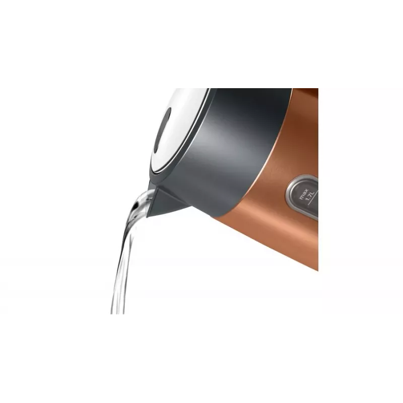 Bosch TWK4P439 elektrische waterkoker 1,7 L 2400 W zwart, goud