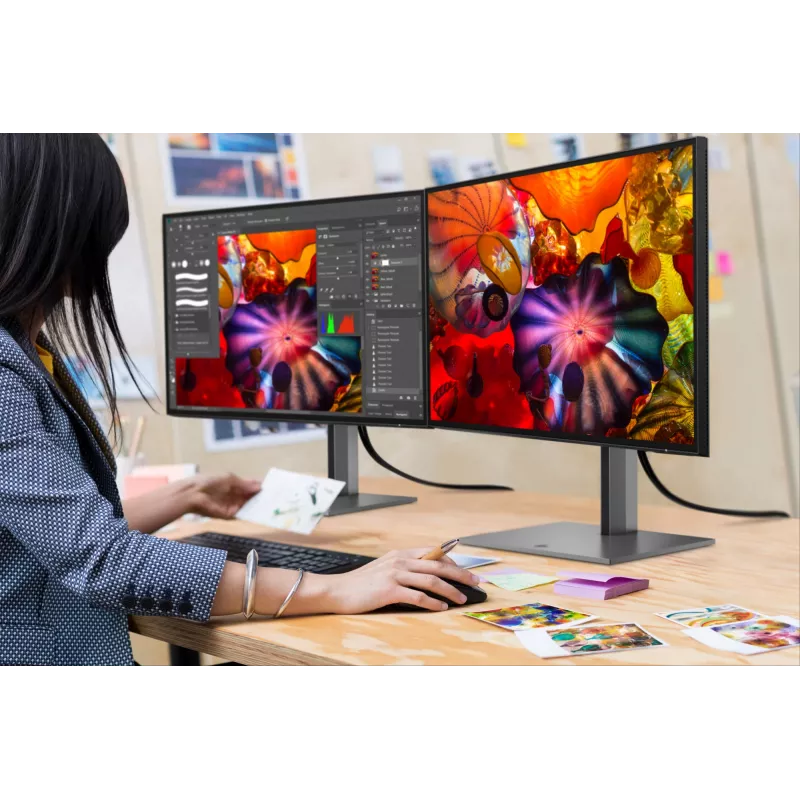 HP Z25xs G3 computermonitor 63,5 cm (25 inch) 2560 x 1440 pixel Quad HD zwart
