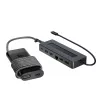 USB-C-hub en laptopoplader HP 9H0H9AA#ABB compact ontwerp, veelzijdige connectiviteit