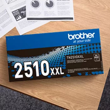 Tonercartridge Brother TN2510XXL XXL zwart, 3000 pagina's, 1 stuk
