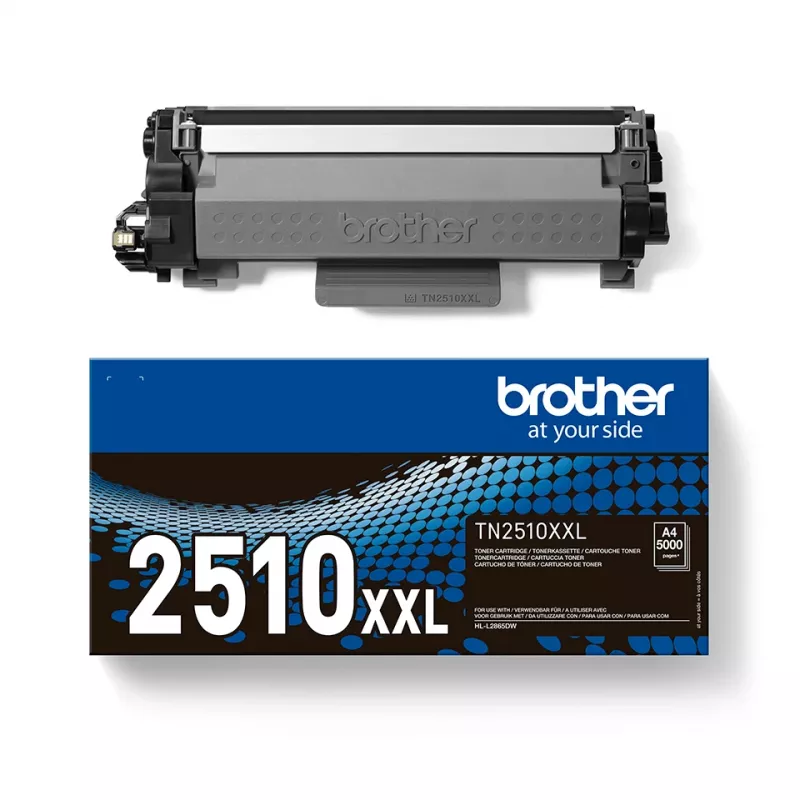 Tonercartridge Brother TN2510XXL XXL zwart, 3000 pagina's, 1 stuk