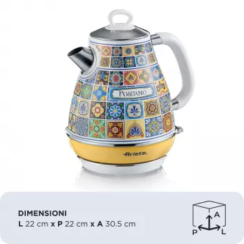 Waterkoker Ariete 2869/0P 1,7L 2200W multicolor geel