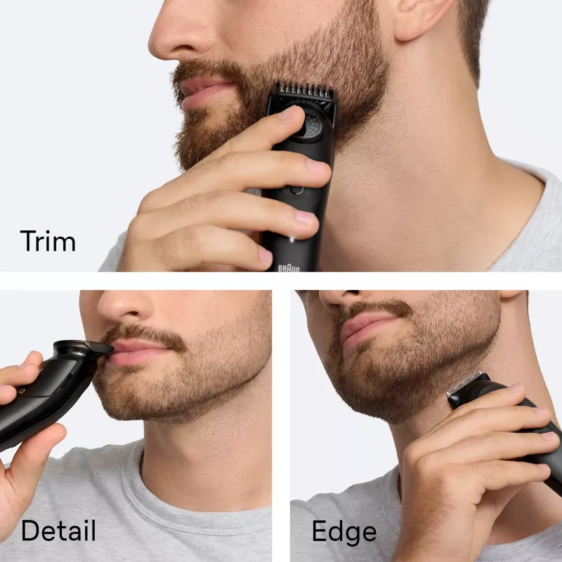 Braun BeardTrimmer 5 BT5560 baartrimmer accu 40 2 cm nat & droog zwart