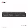 CLUB3D Quad DisplayPort™-hub – 4 x 4K-resolutie @ 30Hz, MST-ondersteuning