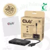 CLUB3D Quad DisplayPort™-hub – 4 x 4K-resolutie @ 30Hz, MST-ondersteuning