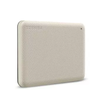 TOSHIBA externe harde schijf – Canvio Advanced – 1 TB – USB 3.2 Gen 1 – 2,5 inch lichtbeige