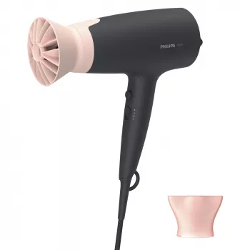 Philips 3000 series BHD350/10 haardroger, DC, zwart, roze, ophanghaak, 1,8 m, 2100 W, 220 - 240 V