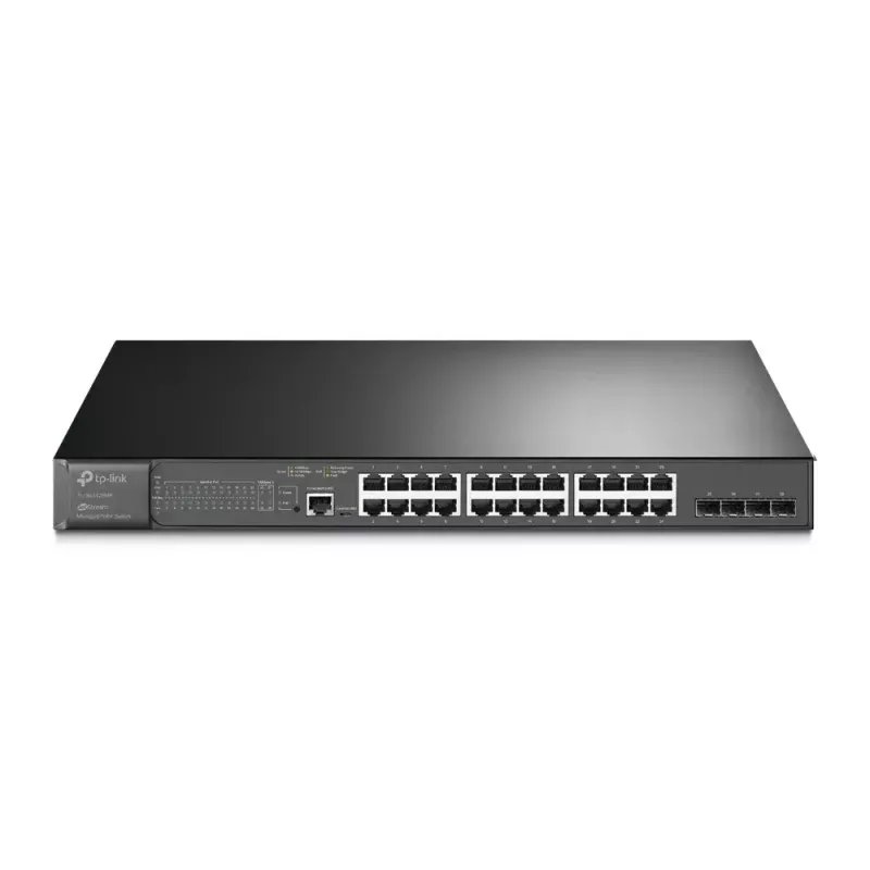 TP-Link Omada 28-poorts gigabit L2+ managed switch met 24-poorts PoE+