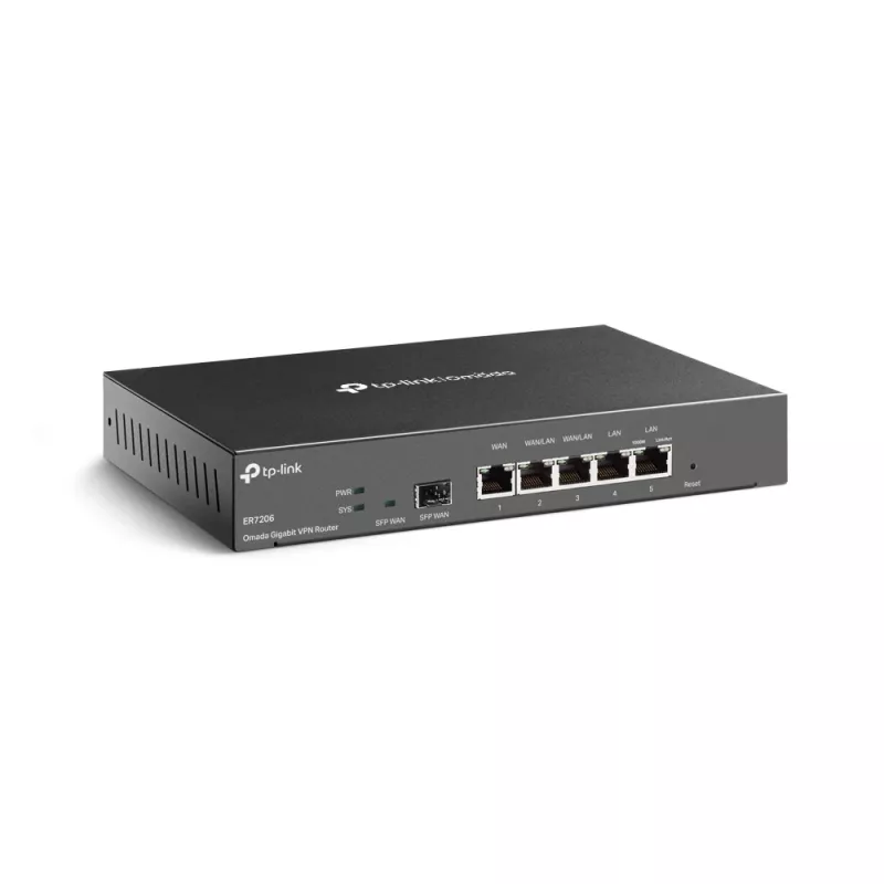 TP-Link SafeStream gigabit multi-WAN VPN-router, Ethernet WAN, gigabit Ethernet, zwart