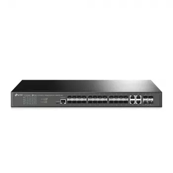 TP-Link Omada 24-poorts SFP L2+ managed switch met 4 10GE SFP+-slots
