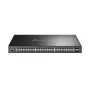 TP-Link Omada 48-poorts gigabit en 4-poorts 10GE SFP+ L2+ managed switch met 48-poorts PoE+