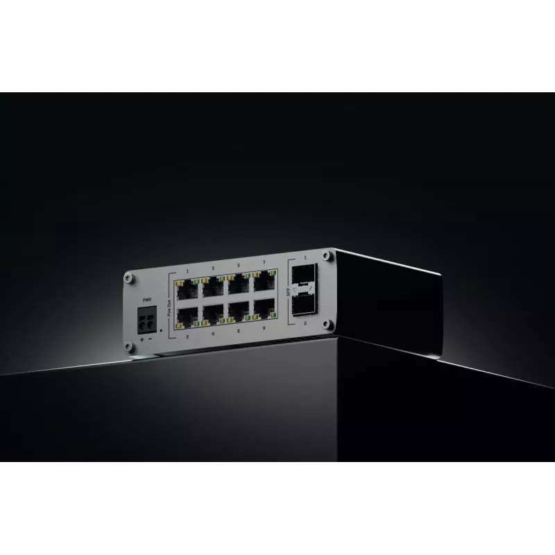 TELTONIKA TSW200 industriële unmanaged PoE+ gigabit Ethernet-switch