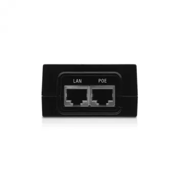 PoE-adapter UBIQUITI POE-24-24W — 24 V PoE, 2 × RJ-45 fast-Ethernet-poorten, 88×57×33 mm