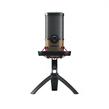CHERRY UM 9.0 PRO RGB zwart, Copper tafelmicrofoon