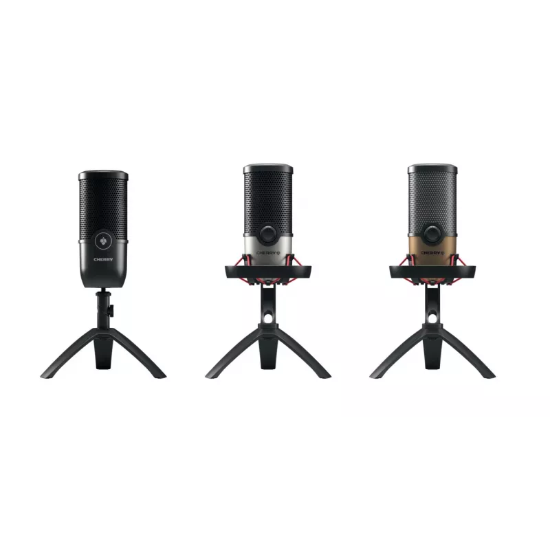 CHERRY UM 9.0 PRO RGB zwart, Copper tafelmicrofoon