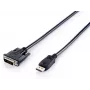 Equip DisplayPort naar DVI-D Dual Link kabel, 2m, 2 m, DisplayPort, DVI-D, stekker, stekker, 1920 x 1200 pixels
