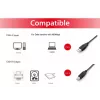 Equip USB 2.0 Type-A naar Type-B kabel, 2,0 m, zwart