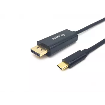 Equip USB-C naar DisplayPort kabel, stekker/stekker, 3,0 m, 4K/60Hz