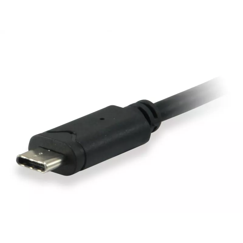 Equip USB Type-C naar SATA kabel, zwart, 6 Gbit/s, 50 mm, 150 mm, 500 mm, 50 g