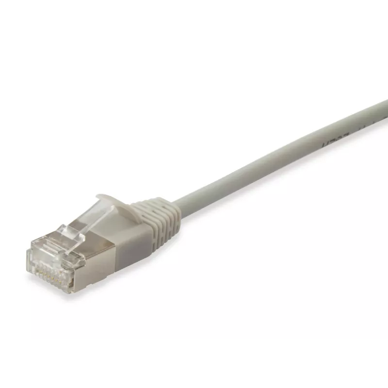 Equip Cat.6A F/FTP slim patchkabel, 3m, beige, Cat6a, F/FTP (FFTP), RJ-45, RJ-45