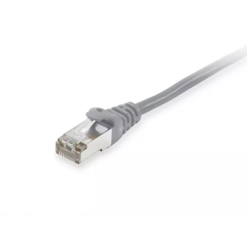 Netwerkkabel Equip Cat.6A S/FTP-patchkabel RJ-45 Cat6a 25 m grijs